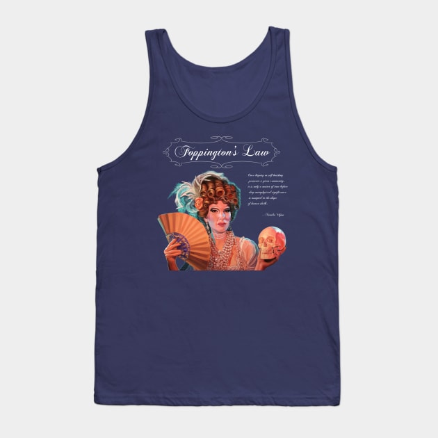 Foppington's Law Tank Top by Skutchdraws